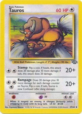 Tauros (47/64) [Jungle Unlimited] | GnG Games