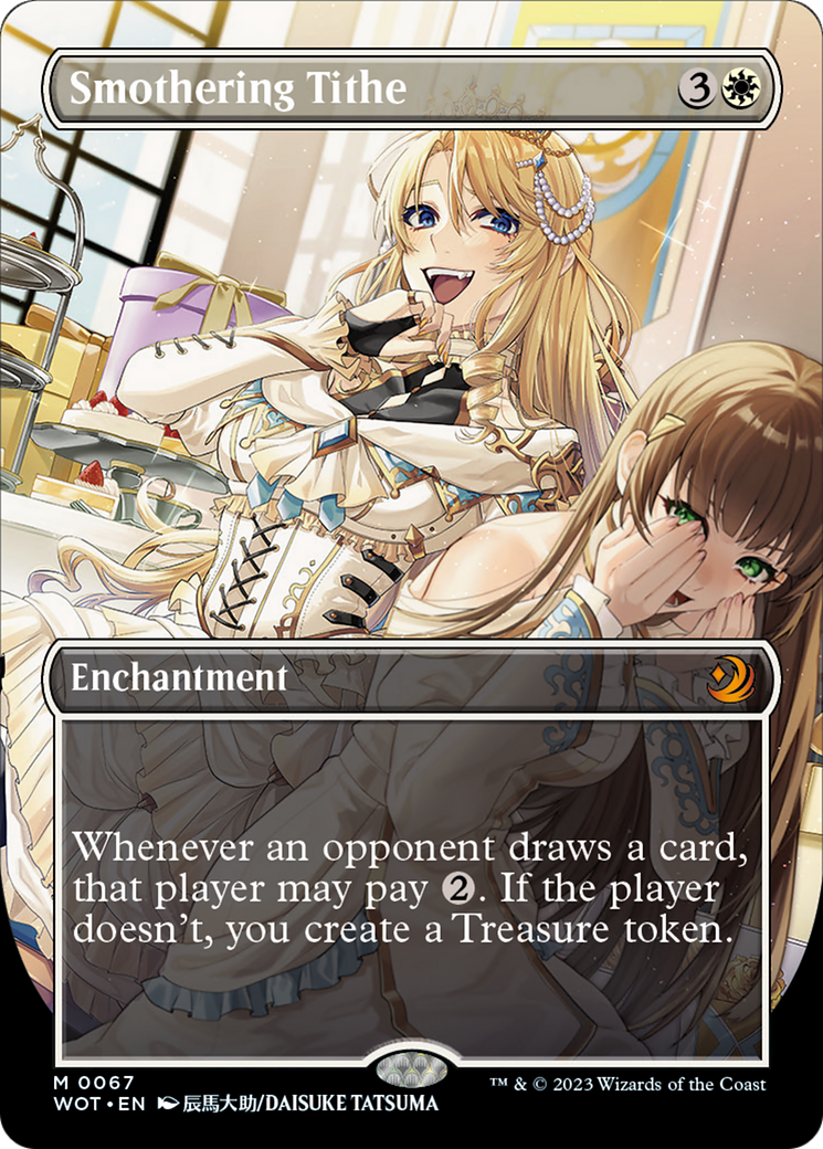 Smothering Tithe (Anime Borderless) [Wilds of Eldraine: Enchanting Tales] | GnG Games