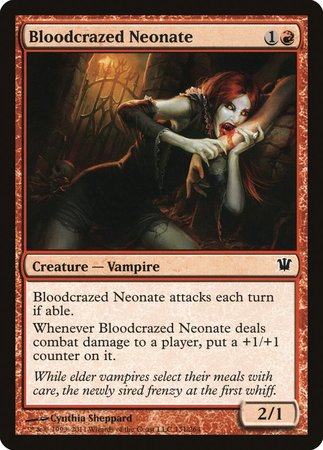 Bloodcrazed Neonate [Innistrad] | GnG Games