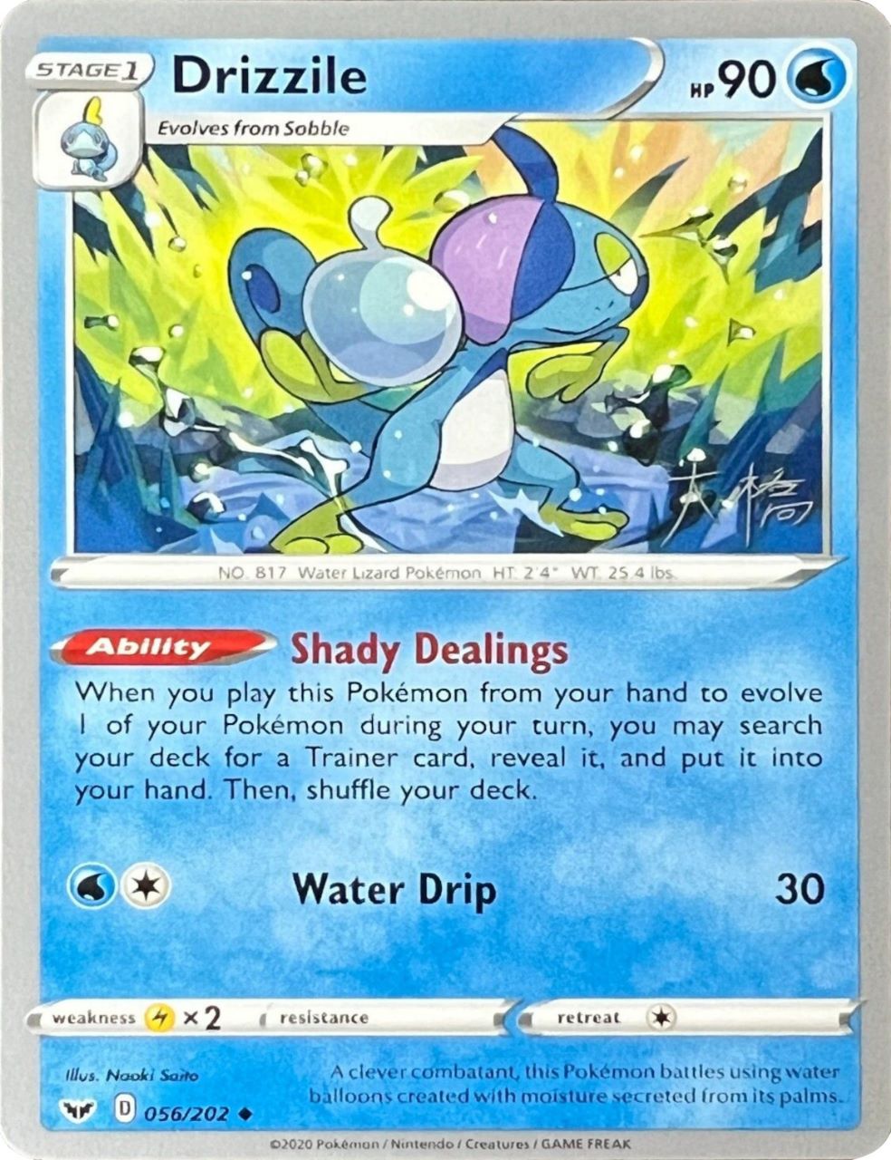 Drizzile (056/202) (Ice Rider Palkia - Rikuto Ohashi) [World Championships 2022] | GnG Games