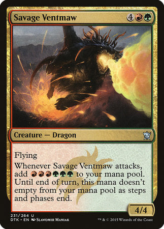 Savage Ventmaw [Dragons of Tarkir] | GnG Games