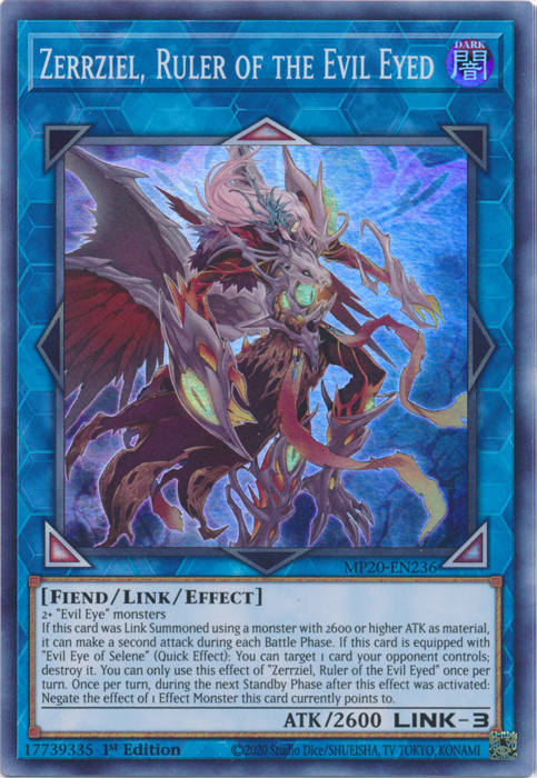 Zerrziel, Ruler of the Evil Eyed [MP20-EN236] Super Rare | GnG Games