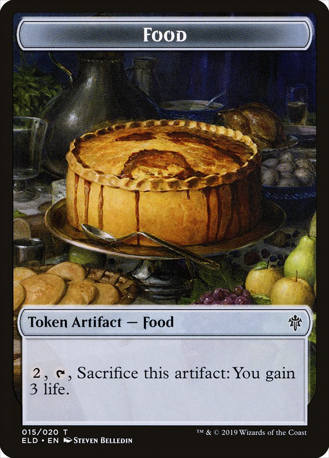 Food (015/020) [Throne of Eldraine Tokens] | GnG Games