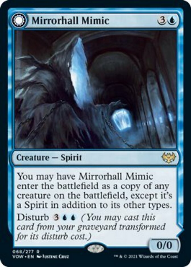 Mirrorhall Mimic // Ghastly Mimicry [Innistrad: Crimson Vow] | GnG Games