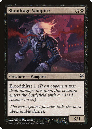 Bloodrage Vampire [Duel Decks: Sorin vs. Tibalt] | GnG Games