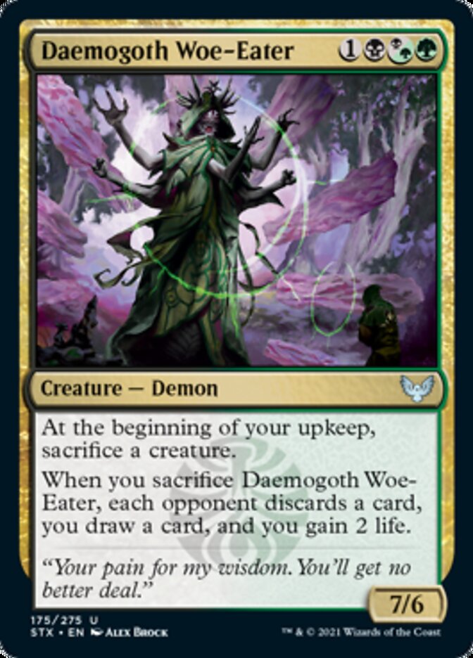 Daemogoth Woe-Eater [Strixhaven: School of Mages] | GnG Games