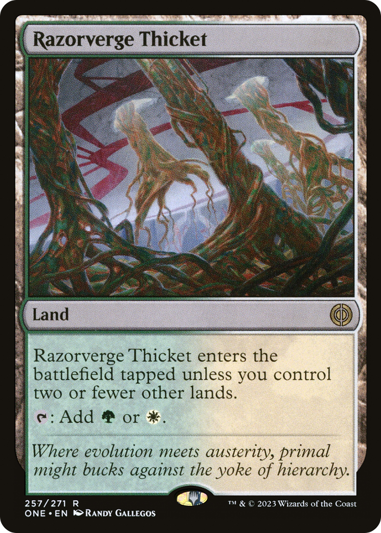 Razorverge Thicket [Phyrexia: All Will Be One] | GnG Games