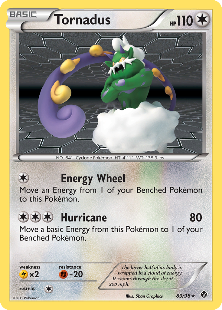 Tornadus (89/98) [Black & White: Emerging Powers] | GnG Games