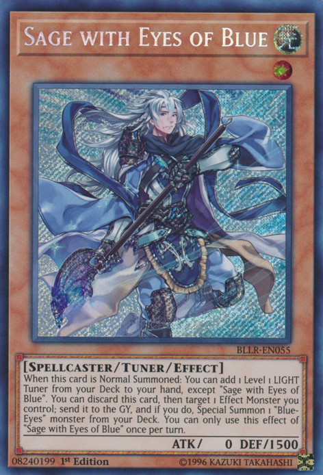 Sage with Eyes of Blue [BLLR-EN055] Secret Rare | GnG Games