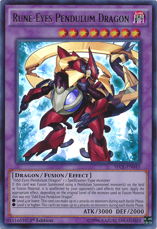 Rune-Eyes Pendulum Dragon [SECE-EN045] Ultra Rare | GnG Games