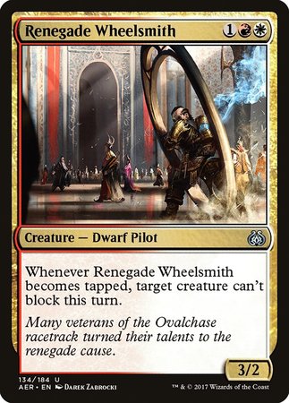 Renegade Wheelsmith [Aether Revolt] | GnG Games