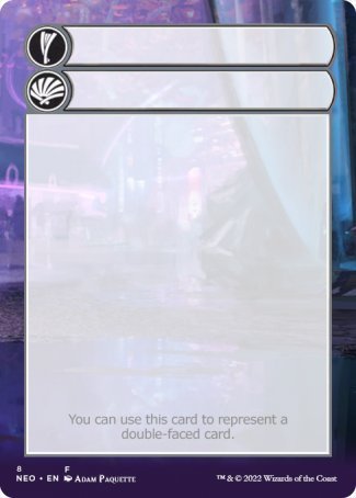 Helper Card (8/9) [Kamigawa: Neon Dynasty Tokens] | GnG Games