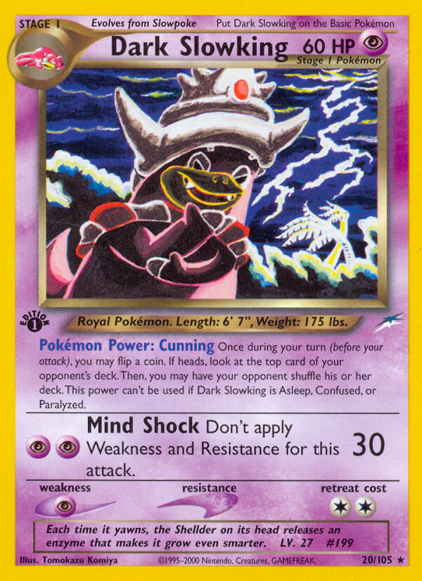 Dark Slowking (20/105) [Neo Destiny 1st Edition] | GnG Games