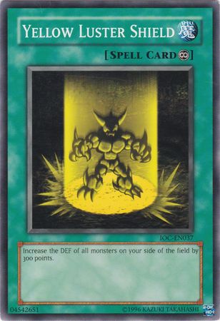Yellow Luster Shield [IOC-EN037] Common | GnG Games