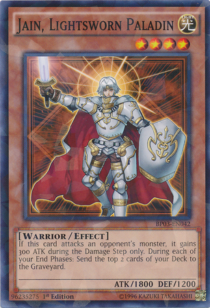 Jain, Lightsworn Paladin (Shatterfoil) [BP03-EN042] Rare | GnG Games