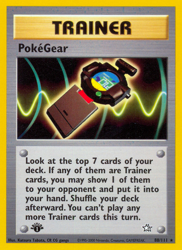 PokeGear (88/111) [Neo Genesis 1st Edition] | GnG Games