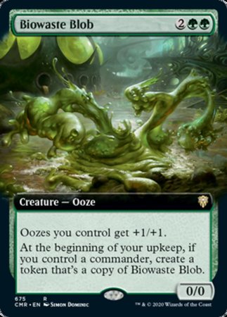 Biowaste Blob (Extended Art) [Commander Legends] | GnG Games