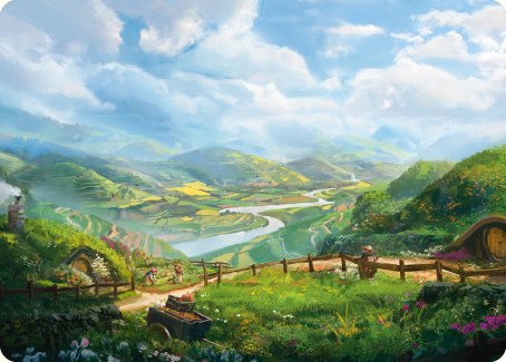 Plains Art Card [The Lord of the Rings: Tales of Middle-earth Art Series] | GnG Games