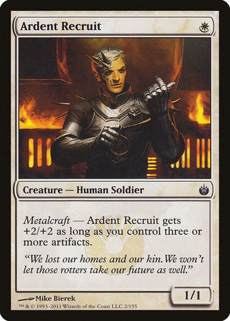 Ardent Recruit [Mirrodin Besieged] | GnG Games