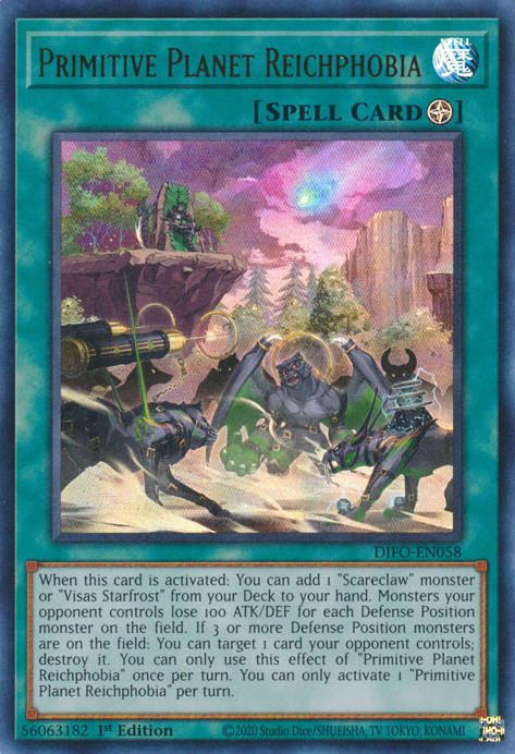 Primitive Planet Reichphobia [DIFO-EN058] Ultra Rare | GnG Games