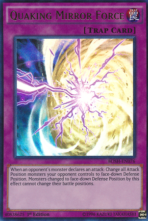 Quaking Mirror Force [BOSH-EN076] Ultra Rare | GnG Games
