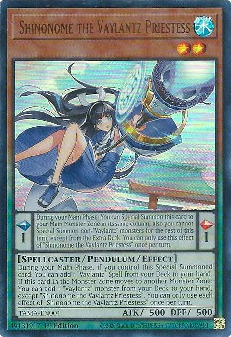 Shinonome the Vaylantz Priestess [TAMA-EN001] Ultra Rare | GnG Games