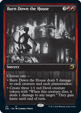 Burn Down the House [Innistrad: Double Feature] | GnG Games