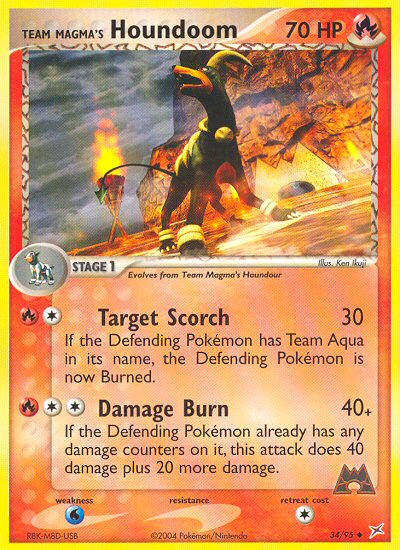 Team Magma's Houndoom (34/95) [EX: Team Magma vs Team Aqua] | GnG Games