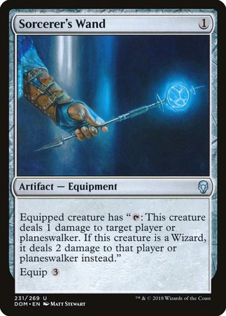Sorcerer's Wand [Dominaria] | GnG Games