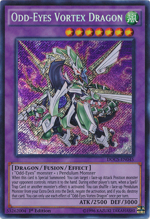 Odd-Eyes Vortex Dragon [DOCS-EN045] Secret Rare | GnG Games