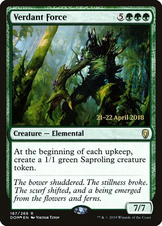 Verdant Force [Dominaria Promos] | GnG Games