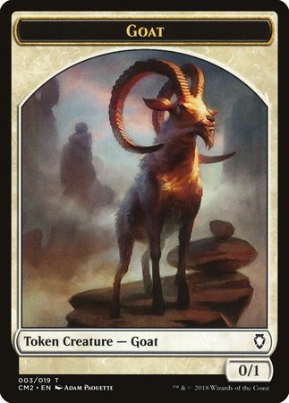 Goat Token [Commander Anthology Volume II Tokens] | GnG Games