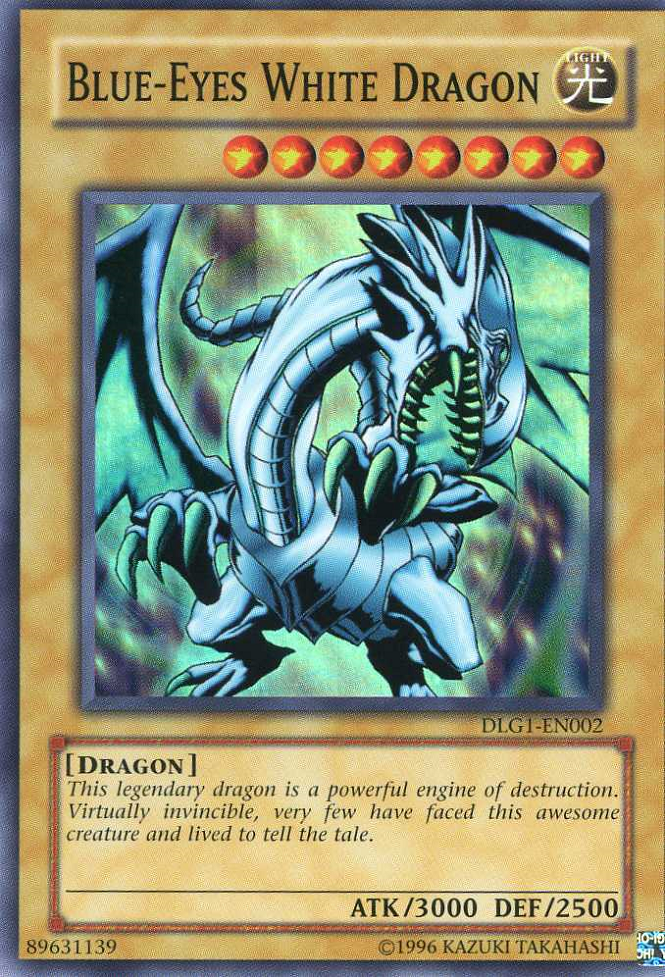 Blue-Eyes White Dragon [DLG1-EN002] Super Rare | GnG Games