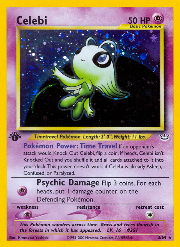 Celebi (3/64) [Neo Revelation 1st Edition] | GnG Games