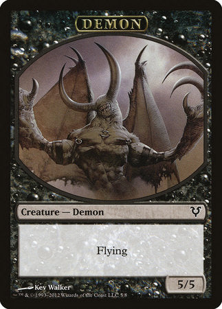 Demon Token [Avacyn Restored Tokens] | GnG Games