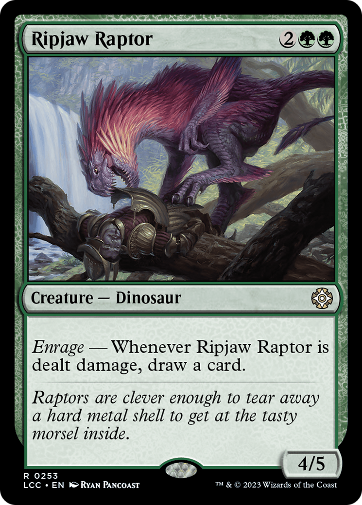 Ripjaw Raptor [The Lost Caverns of Ixalan Commander] | GnG Games