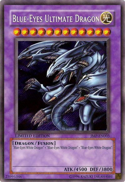 Blue-Eyes Ultimate Dragon [JMP-EN005] Ultra Rare | GnG Games