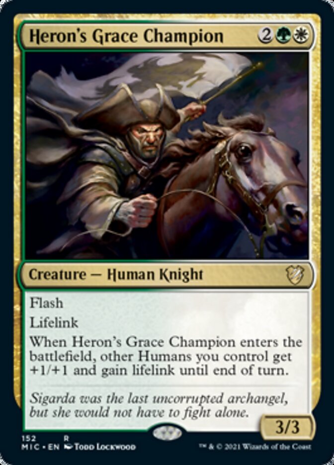 Heron's Grace Champion [Innistrad: Midnight Hunt Commander] | GnG Games