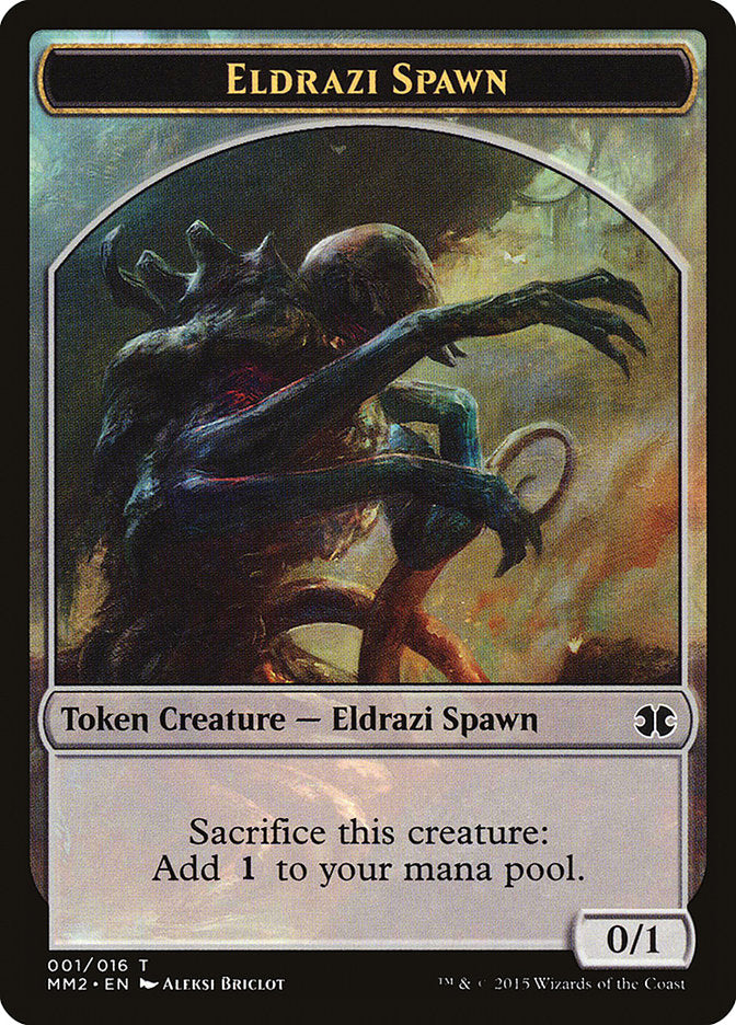 Eldrazi Spawn (001/016) [Modern Masters 2015 Tokens] | GnG Games