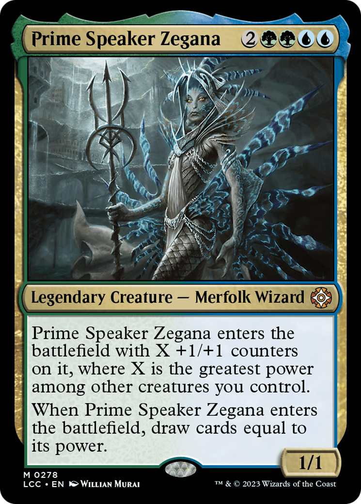 Prime Speaker Zegana [The Lost Caverns of Ixalan Commander] | GnG Games