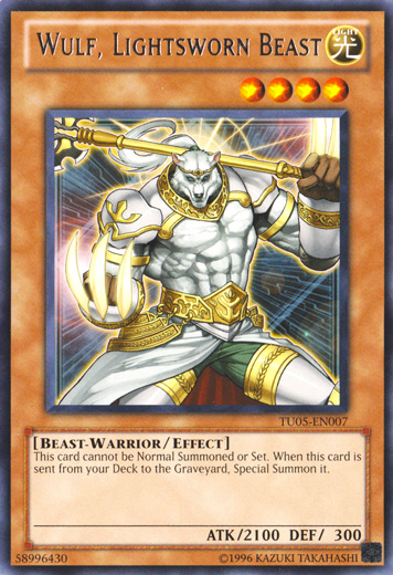 Wulf, Lightsworn Beast [TU05-EN007] Rare | GnG Games