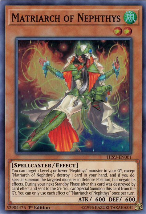 Matriarch of Nephthys [HISU-EN001] Super Rare | GnG Games
