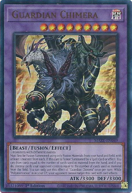 Guardian Chimera [MAZE-EN049] Ultra Rare | GnG Games