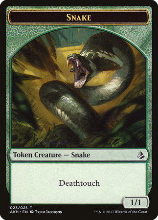 Snake Token [Amonkhet Tokens] | GnG Games