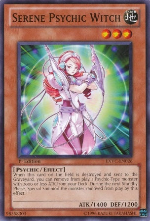 Serene Psychic Witch [EXVC-EN026] Common | GnG Games