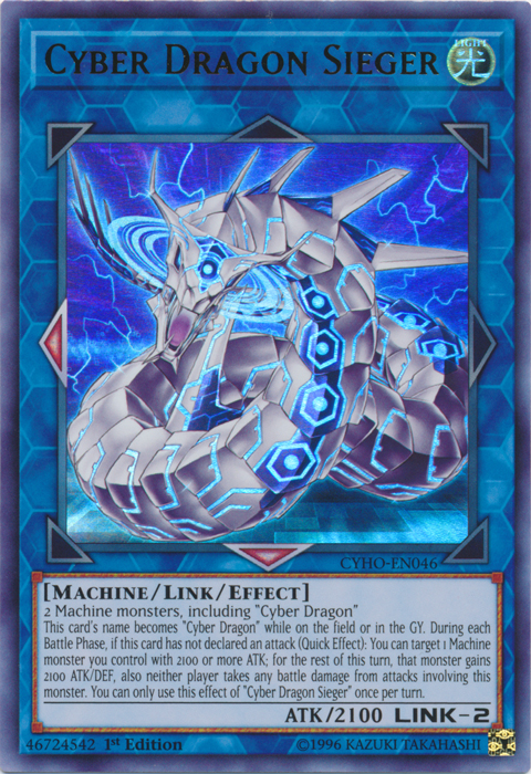 Cyber Dragon Sieger [CYHO-EN046] Ultra Rare | GnG Games