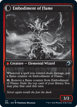 Flame Channeler // Embodiment of Flame [Innistrad: Double Feature] | GnG Games