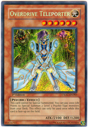 Overdrive Teleporter [CSOC-EN083] Secret Rare | GnG Games