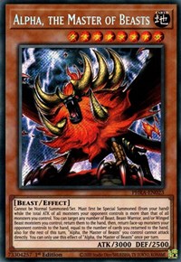 Alpha, the Master of Beasts [PHRA-EN023] Secret Rare | GnG Games