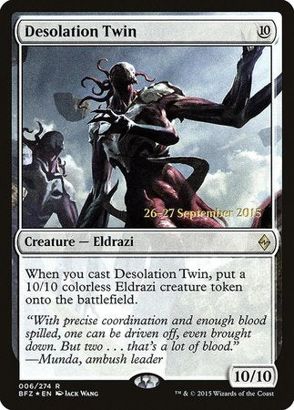 Desolation Twin [Battle for Zendikar Promos] | GnG Games